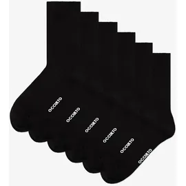 Occulto Oliver 6 Paare Schwarz 43-46
