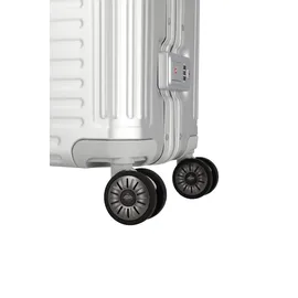 Travelite Next 4-Rollen M 67 cm/ 69 l silber