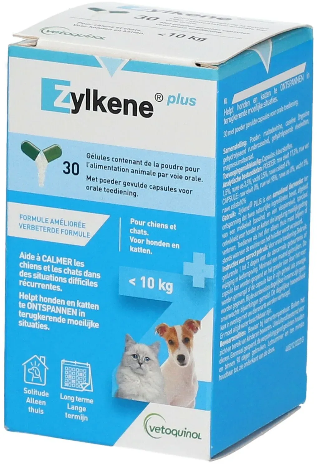 Zylkene plus für kleine Hunde und Katzen ( < 10 kg)