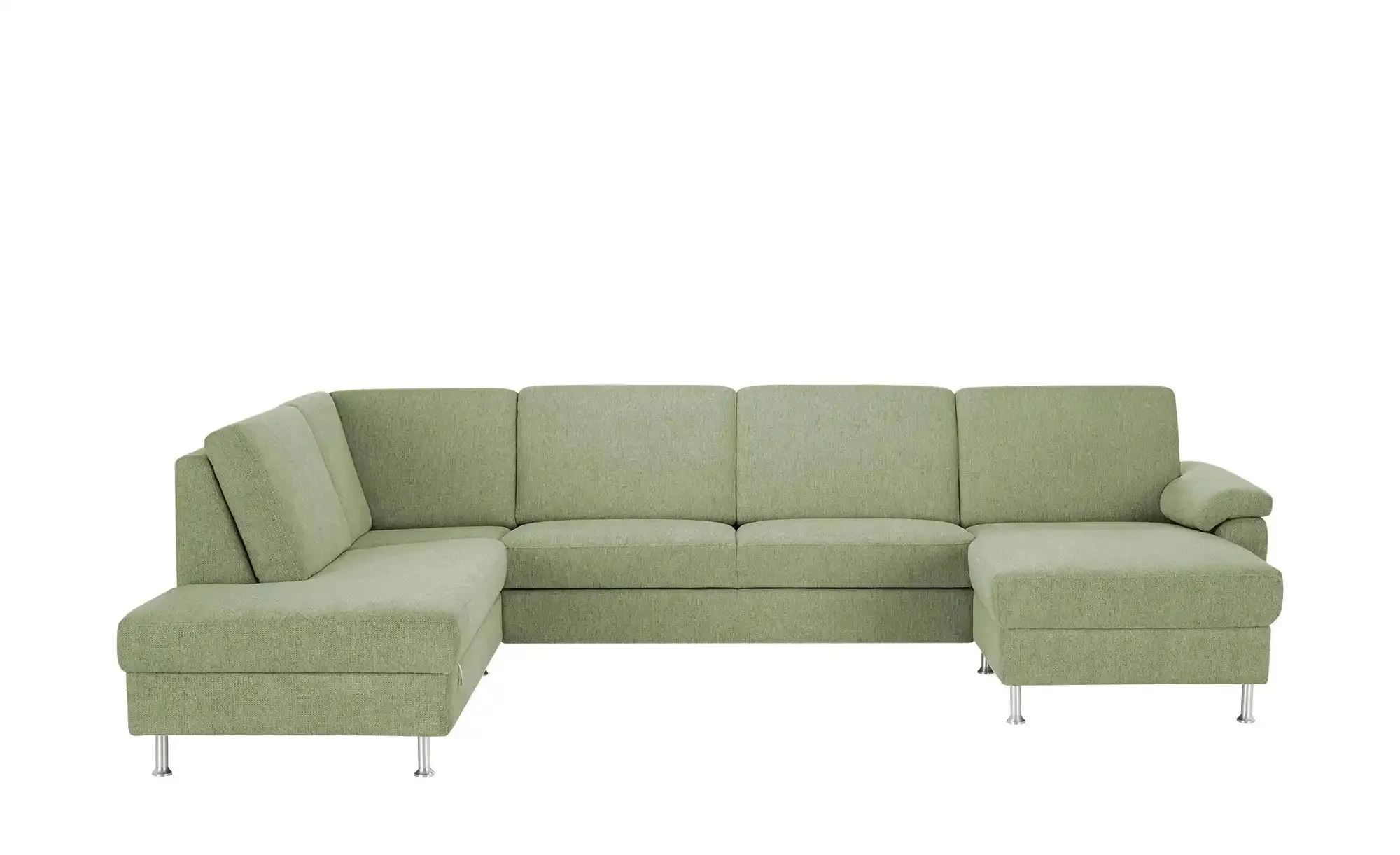 Diva Wohnlandschaft  Diva ¦ grün ¦ Maße (cm): B: 330 H: 90 T: 210.0