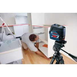 Bosch GCL 2-50 C mit 4 x 1,5-V-LR6-(AA)-Batterien Akku-Adapter RM 2