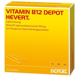 Hevert Vitamin B12 Depot Hevert Ampullen 100 St.