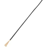 TRU Components 1567802 Litze LiFY 1 x 0.25mm2 Schwarz 50m