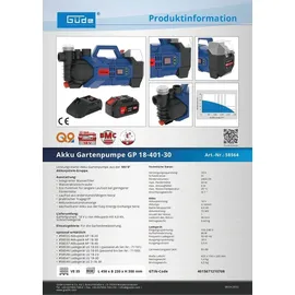 Güde GP 18-401-30