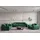 Fun Möbel Sessel CELES PREMIUM Stoff Opera Velvet 121 x 73 x 88 cm Grün mit Zierkissen