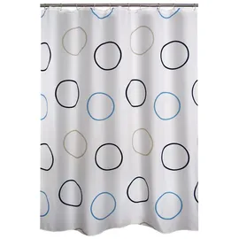 RIDDER Duschvorhang 180 x 200 cm multicolor