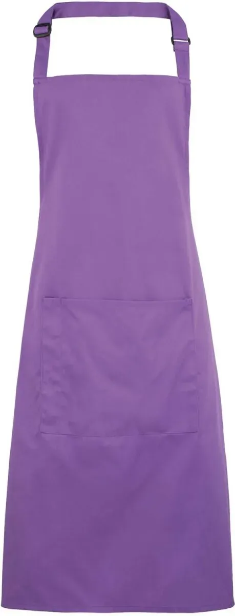 Premier Workwear Latzschürze mit Bauchtasche 'Colours' PR154