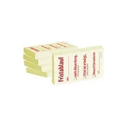 BIZSTIX Haftnotiz Fristablauf am gelb 1301010152 5ST