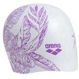 Arena Herren Arena Sirene Silicone Long Hair Swim Cap for Women Badekappe, Cecilia White, Einheitsgröße EU