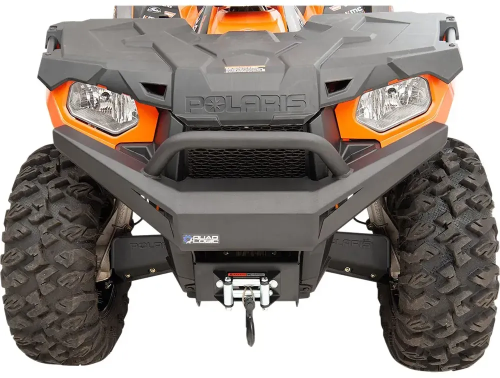 Quad Logic Polaris 100-5000-pu Frontstoßstange - Black / Powder-Coated - One Size