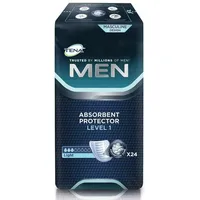 TENA For Men Level 1 Einlagen - 4 Packungen / 4 x 24 = 96 Stück