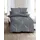 KAEPPEL Organic Grau 155 x 220 cm + 2 x 80 x 80 cm