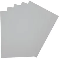 Folia Moosgummi 29 x 40 cm hellgrau 5 St.