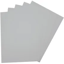 Folia Moosgummi 29 x 40 cm hellgrau 5 St.
