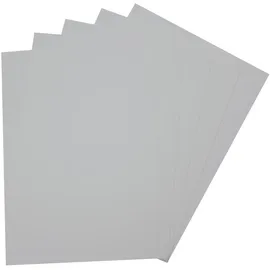 Folia Moosgummi 29 x 40 cm hellgrau 5 St.