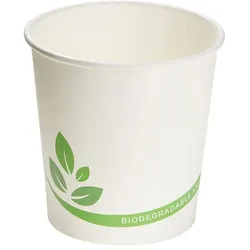 Bio Suppen- und Universalbecher mit Bio-Druck 600 ml Ø 11,5 cm Karton (500 Stück)