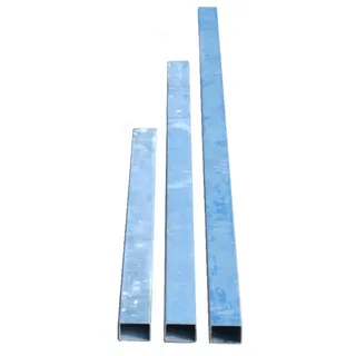 Gabiona Zaunpfosten für Gabionen 4 cm x 6 cm Höhe 100 cm