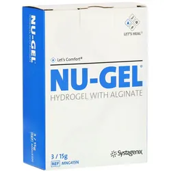 NU GEL Hydrogel med Alginat 3X15 g