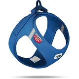 Curli Clasp Hundegeschirr Blau XL