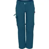 TROLLKIDS Oppland Zipp-Off-Trekkinghose Petrol 146