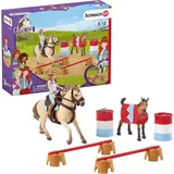 Schleich® Spielfigur Schleich Horse Club First Steps at A Western Ranch Pferde Farm
