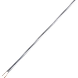 Tru Components Lautsprecherkabel (1 m, 0.34 mm2), Lautsprecherkabel, Grau