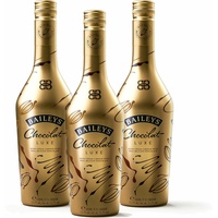 Baileys Chocolat Luxe Original Irish Cream Liqueur 3er w. Real Belgian Chocolate