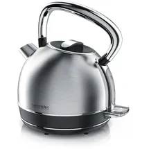 Arendo Wasserkocher 1,7 l Silber