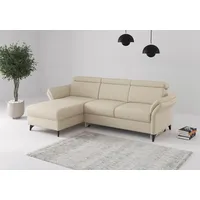 sit&more Eckcouch Polyester 3-Sitzer Beige