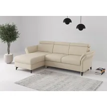 sit&more Eckcouch Polyester 3-Sitzer Beige
