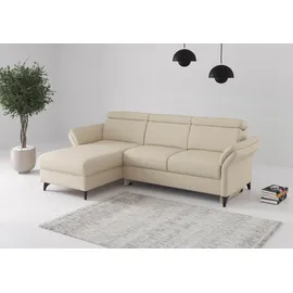 sit&more Eckcouch Polyester 3-Sitzer Beige