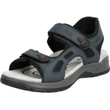 Rieker Trekkingsandale Herren Schwarz 45