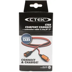 CTEK Comfort Connect Extension 2,5m Verlängerungskabel für alle Ladegeräte bis 1...