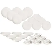 Villeroy & Boch NewMoon Kombiservice 30-tlg. weiß