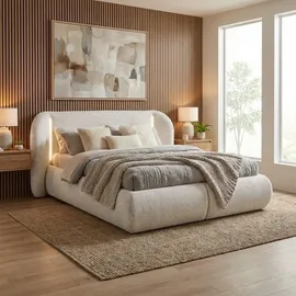 beautysofa Corfu 180 x 200 cm Beige