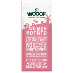 WOOOF Lachs & Kartoffel Hundefutter