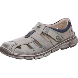 Krisbut Slipper gelocht gefloch. modisch in grau Gr. 41 - 41