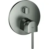 Grohe Plus Einhandbatterie Unterputzmontage Hard Graphite gebürstet