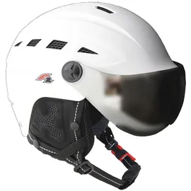 F2 Damen Snowboard Helm Helmet - Worldcup Team Girl S/M Weiss