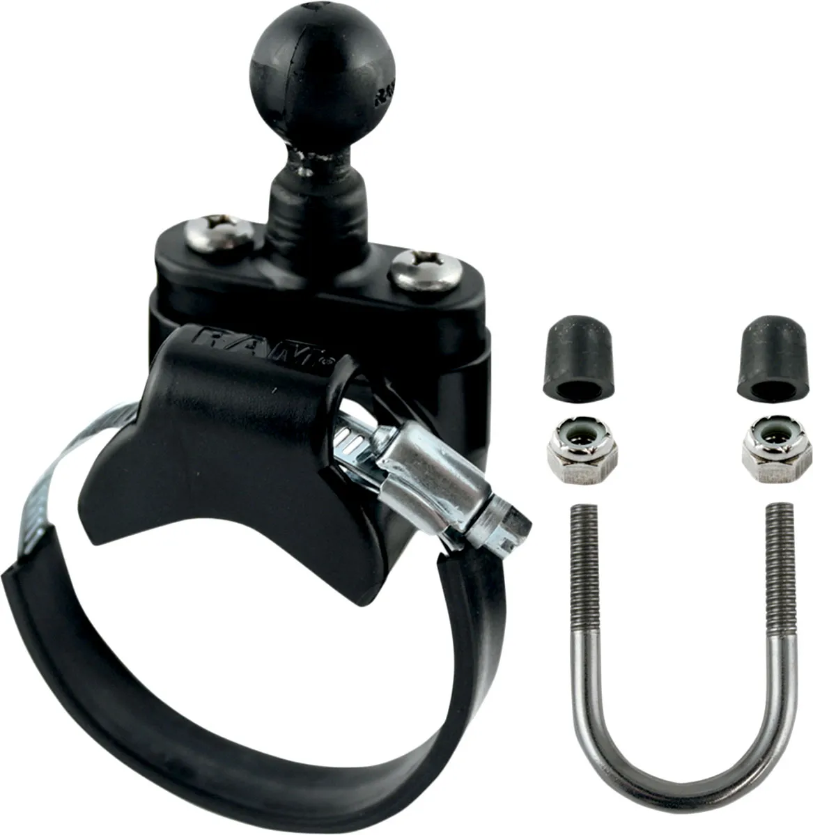 Ram Mount ATV/UTV, Kugel-Halterung - Schwarz