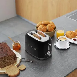 Smeg TSF01BLMEU Schwarz / Matt