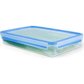 Emsa Vorratsdose Clip&Close 2600 ml Kunststoff Blau