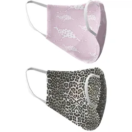 Chiemsee Mund Nasen Maske pink lady