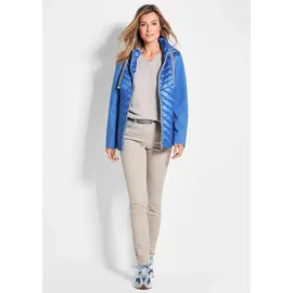 GOLDNER Steppjacke mit abnehmbarer Kapuze", in blau, | Gr.: 38,