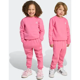 Adidas Originals Crew Set - Fusion pink - 4-5 Jahre