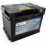 Autobatterie 61AH 12V 600A/EN Exide EA612 statt 54Ah 55Ah 56Ah 60Ah 62Ah 64Ah