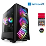 CSL Gaming-PC AMD Ryzen 5 7600 3,8 GHz 16 GB RAM 500 GB SSD Windows 11