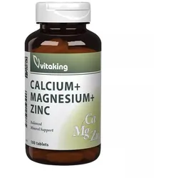 Vitaking CalMag-Zinc (Calcium +Magnesium +Zinc) (100 Tabletten)