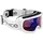 Black Crevice Damen Skibrille mit Doppelscheibe, BCR041003, weiß/Smoke Blue...