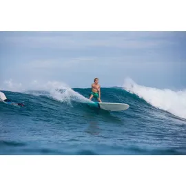 Torq Surfboard Epoxy TET 9,0 Longboard Pinlines weiß